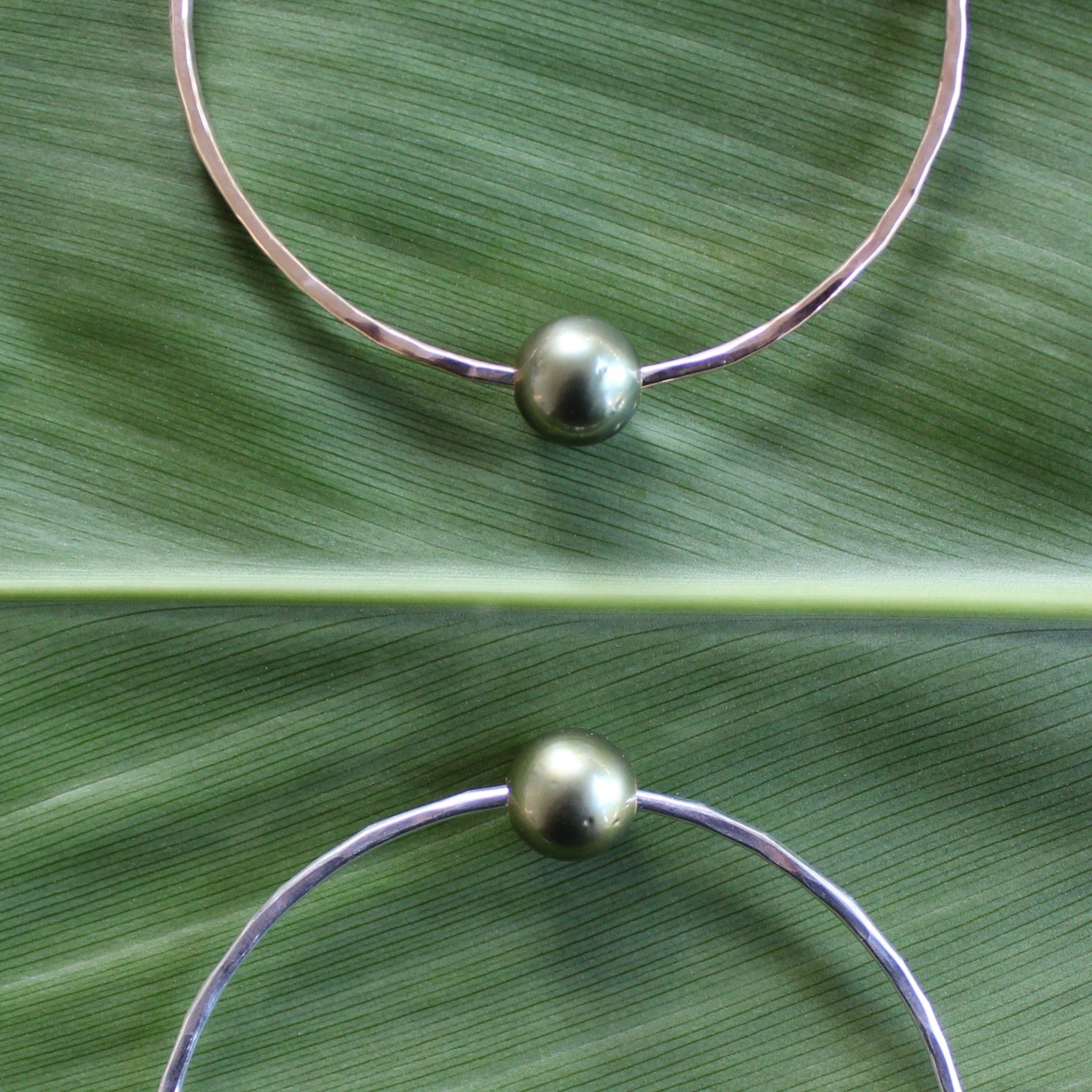 Pistachio Pearl Bangle