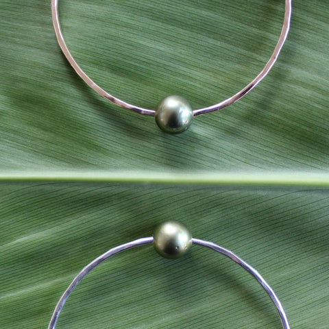 Pistachio Pearl Bangle