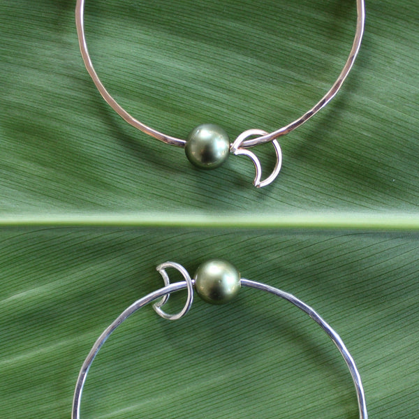 Pistachio Pearl Bangle