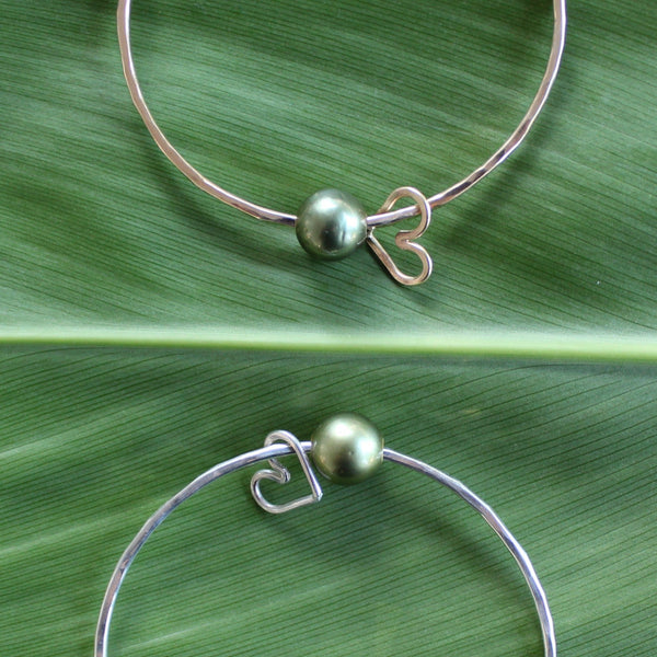 Pistachio Pearl Bangle