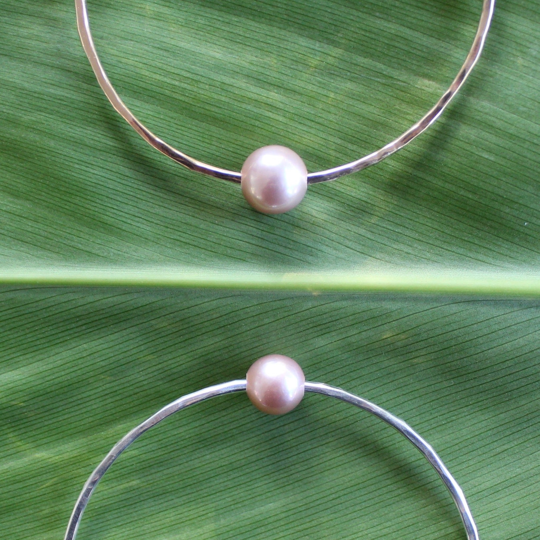 Pink Pearl Bangle